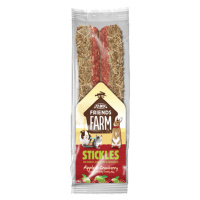 SUPREME Tiny Friends Farm Stickles jablko a brusnice tyčinky 100 g