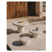 Okrúhly záhradný odkladací stolík ø 90 cm Addaia – Kave Home