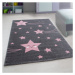 Dětský kusový koberec Kids 610 pink - 80x150 cm Ayyildiz koberce