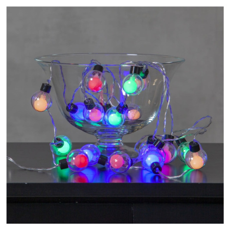 Farebná svetelná LED reťaz Star Trading Dew Drops, dĺžka 2,85 m
