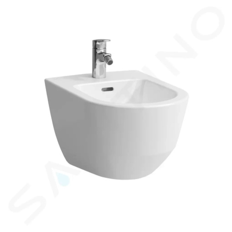 Laufen - Pro Závesný bidet, 530x360 mm, 1 otvor na batériu, s LCC, biela H8309524003021