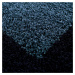 Kusový koberec Life Shaggy 1503 navy kruh  - 160x160 (průměr) kruh cm Ayyildiz koberce