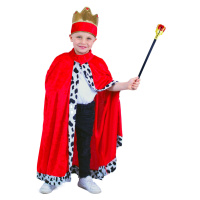 Rappa Detský kostým Kráľovský plášť