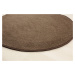 Kusový koberec Eton hnědý 97 kruh - 120x120 (průměr) kruh cm Vopi koberce