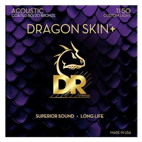 DR Strings Dragon Skin+ DA8-11