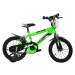 DINO Bikes - Detský bicykel 14" 414UZ - zelený 2017