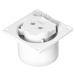Bathroom fan 100mm
surface-mounted -with timer and humidity sensor