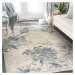 Modro-béžový koberec behúň 80x200 cm - Mila Home