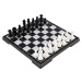 Šachy + dáma plast společenská hra