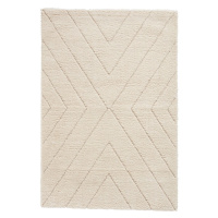 Krémový koberec 200x290 cm Ideal Shaggy – Think Rugs