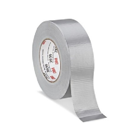 3M 3939 Duct Tape, textilní páska stříbrná, 48 mm x 54,8 m