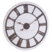 Estila Industriálne nástenné hodiny Portada z dreva a kovu 68cm