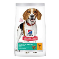 Hill's Can.Dry SP Perf.Weight Adult Medium Chicken12kg zľava