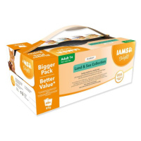 Kapsičky IAMS morské a suchozem. mäso v omáčke multipack 4080g (48x85gr)