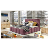 ELTAP POSTEL EDVIGE + DREVENY KARKAS + STANDARDNY ZDVIHAC + KONTAJNER 180X200, PINK, 22654