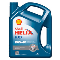 SHELL Motorový olej Helix HX7 10W-40, 550070333, 4L