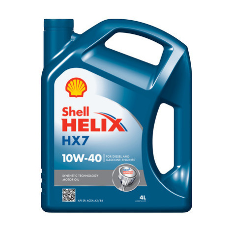 SHELL Motorový olej Helix HX7 10W-40, 550070333, 4L