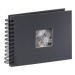 Hama 94884 album klasický špirálový FINE ART 24x17cm, 50 strán, šedý