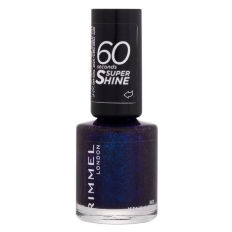 RIMMEL LONDON 60 Seconds Lak na nechty 563 Midnight Rush 8 ml