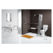 SAPHO - HANDICAP WC kombi misa zvýšená 36,3x67,2cm, spodný odpad BD301.410.00