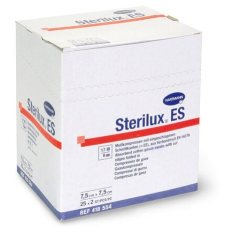 STERILUX ES sterilný kompres 7,5x7,5cm 50 ks