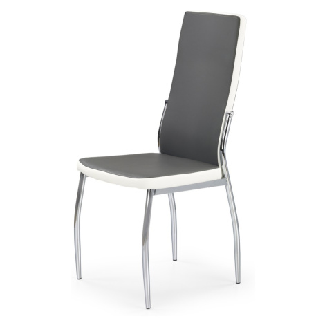 Jedálenská stolička Irena sivá/biela Halmar