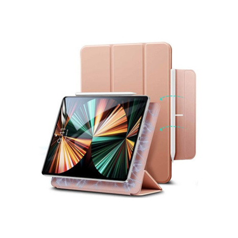ESR puzdro Magnetic Rebound Case pre iPad Pro 12.9" 2020 - Rose Gold