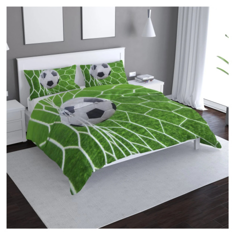 Obliečky Futbalová lopta v bráne - 140x200 / 90x70