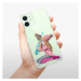 Plastové puzdro iSaprio - Kissing Mom - Blond and Boy - iPhone 12 mini