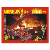MERKUR FIRE Set Stavebnica 20 modelov 708ks 2 vrstvy v krabici 36x27x5,5cm