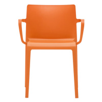 PEDRALI - Stolička VOLT 675 DS s podrúčkami - oranžová
