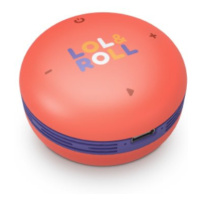 Energy Sistem Lol&Roll Pop Kids Speaker Orange, Prenosný Bluetooth repráčik s výkonom 5 W a funk
