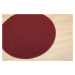 Kusový koberec Astra červená kruh - 100x100 (průměr) kruh cm Vopi koberce