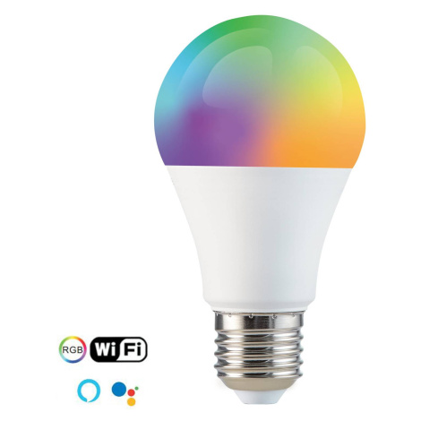 LED E27 8,5W Tuya app, RGBW, WiFi, stmievateľná EUROLIGHTING