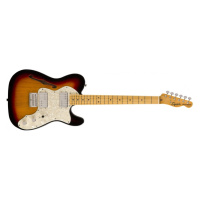 Fender Squier Classic Vibe 70s Telecaster Thinline 3-Tone Sunburst Maple