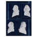 MINDTHEGAP Dutch Portraits Blue - tapeta