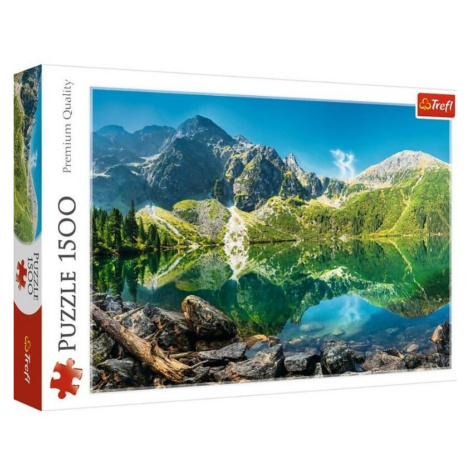 Trefl Puzzle Jazero Oeschinen, Alpy,  Švajčiarsko 1500