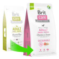 Brit Care Dog Sustainable Adult Small Breed - 7kg / expirace 1.6.2024