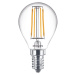 Philips LED Cla 40W P45 E14 2700K sklo