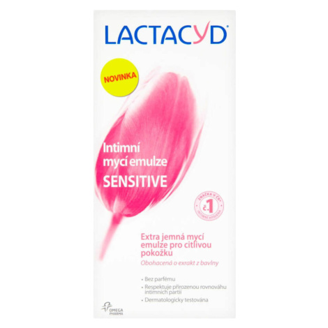 LACTACYD Intímna umývacia emulzia Sensitive 200 ml