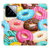 Flipové puzdro iSaprio - Donuts Pattern 02 - Xiaomi 14