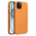 Leather Mag Cover Apple iPhone 15 Plus orange