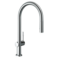 Hansgrohe M54, drezová batéria Talis s výsuvnou spŕškou, EcoSmart, chrómová, HAN-72842000