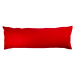 4home obliečka na Relaxačný vankúš Náhradný manžel červená, 50 x 150 cm