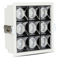 Zapustené bodové LED svietidlo PRO 36° 36W, K, 2880lm, VT-2-36 (V-TAC)