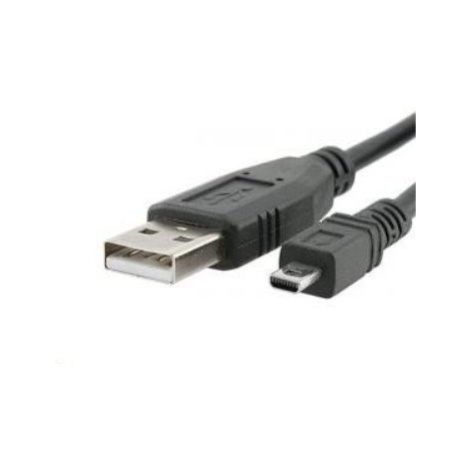 PREMIUMCORD kábel USB 2.0 A-B mini, 8pinov, 2m Sanyo, Panasonic LUMIX