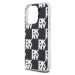 DKNY PC/TPU Checkered Pattern Zadný Kryt pre iPhone 15 Pro Black