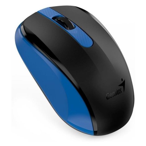GENIUS myš NX-8008S/ 1200 dpi/ bezdrôtová/ tichá/ BlueEye senzor/ modrá