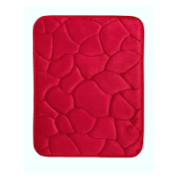 Protiskluzová koupelnová předložka 3D 0133 Red - 40x50 cm BO-MA koberce