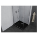 MEXEN/S - Pretória sprchovací kút 90x80, transparent, chróm + sprchová vanička vrátane sifónu 85